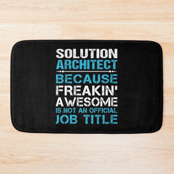 Item preview, Solution Architect T Shirt - Freaking Awesome Gift Item Tee designed and sold by oldsbyisai.