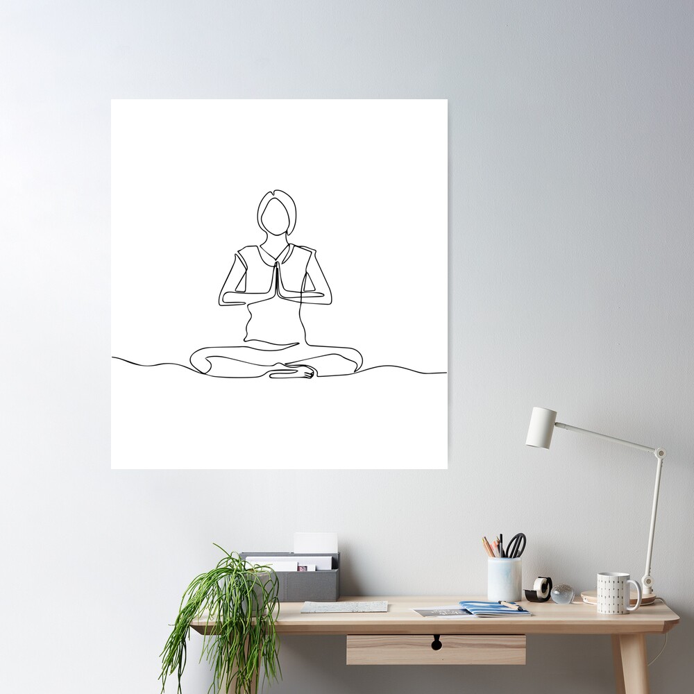 3,957 Man Yoga Sketch Images, Stock Photos, 3D objects, & Vectors |  Shutterstock