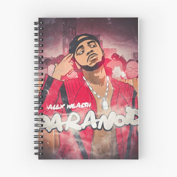 Item preview, Alex Wealth - Paranoid Cover Art for Merchandise  designed and sold by iamtruwealth.