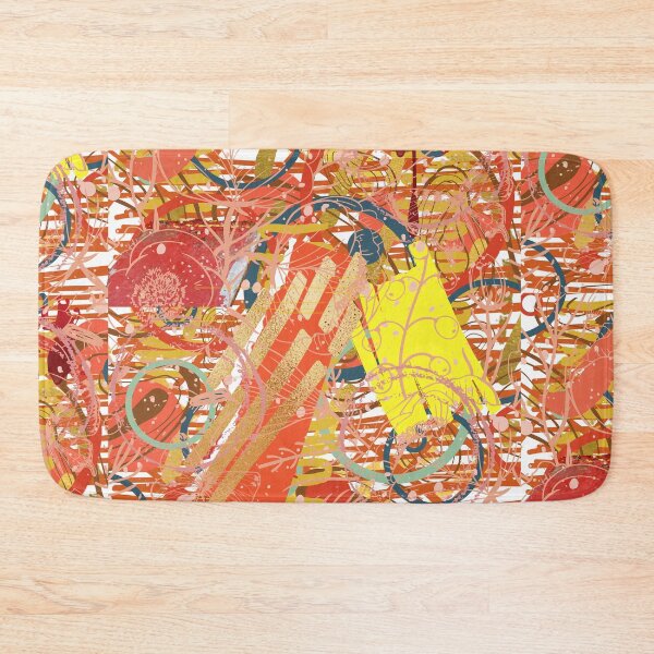 Item preview, Abstract, Art, orange, lines, yellow, fun, summer, colors designed and sold by Dnnlvll.