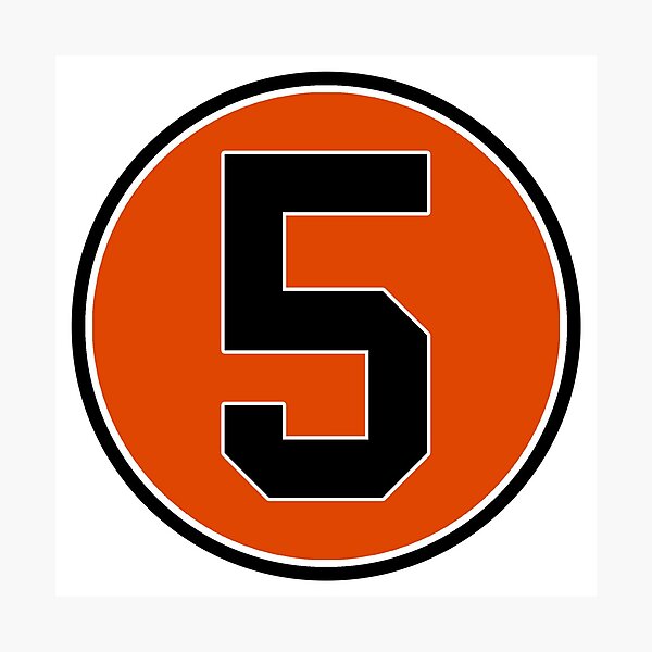 Item preview, Brooks Robinson #5 - Jersey Number  designed and sold by OLMontana.