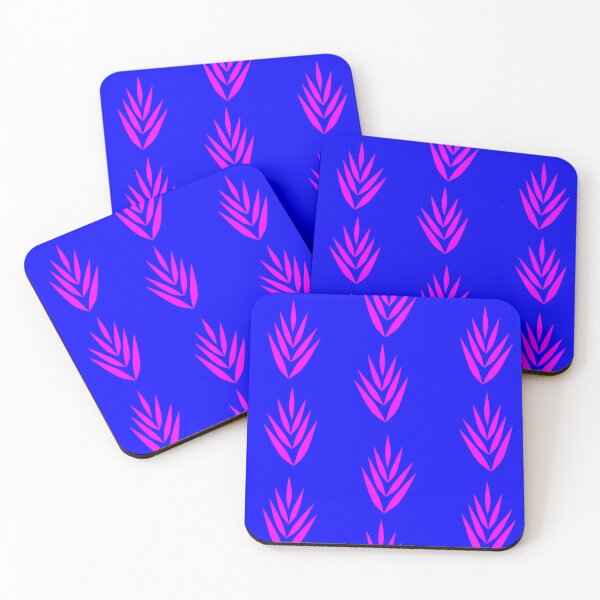 Item preview, Botanical Leaf Shapes in Electric Colours designed and sold by anzelas.