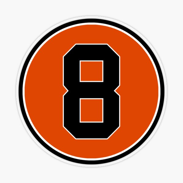 Cal Ripken Jr. #8 - Jersey Number  Essential T-Shirt for Sale by OLMontana