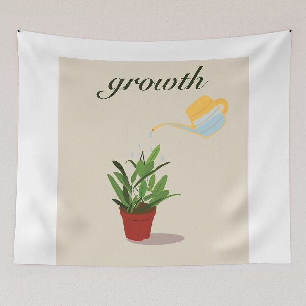 Item preview, Growth Takes Time | Inspirational Patience and Good Vibes designed and sold by 3005Garments.