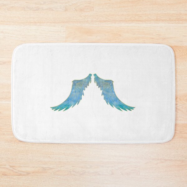 Item preview, Aqua and Teal Gold Lined Wings designed and sold by Lori P.