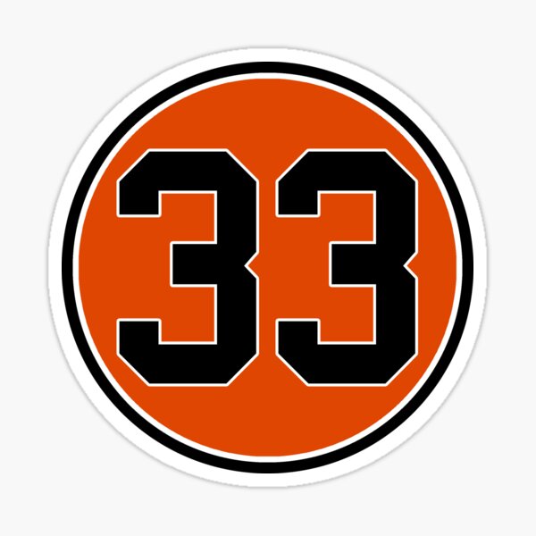 Item preview, Eddie Murray #33 - Jersey Number  designed and sold by OLMontana.