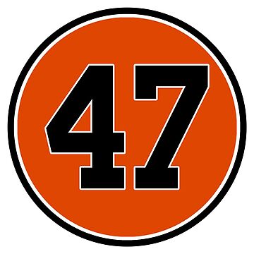 John Means #47 - Jersey Number  Essential T-Shirt for Sale by