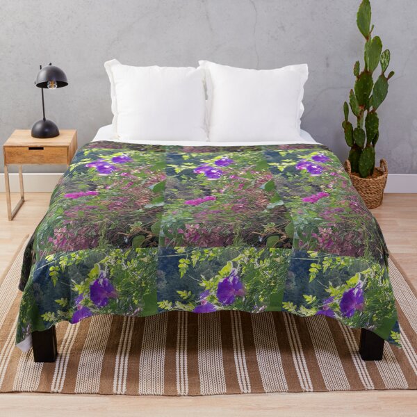 Item preview, Morning Glory and Bouganvillea,  Emek Refaim St. by EKAIDA designed and sold by EsterKarenAida.