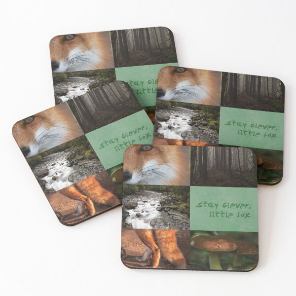 Item preview, Clever, Red Fox Mood Board designed and sold by kbkiwiart.