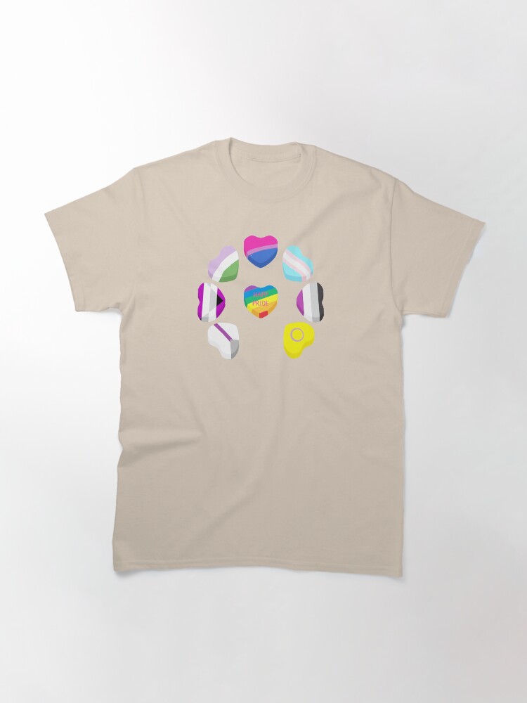 Alternate view of Pridehearts (Not the Lion) Classic T-Shirt