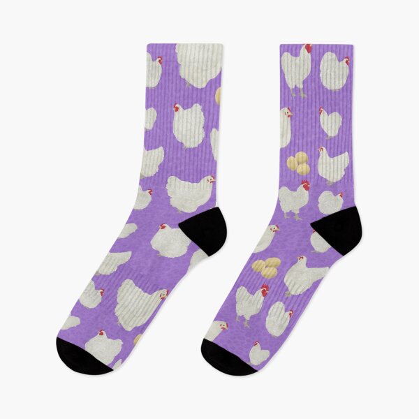 Item preview, White Orpington Chicken Purple designed and sold by Ashley Gagnon.
