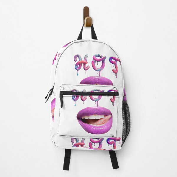 Item preview, Hot lips, purple, pink, lips, dripping words designed and sold by Dnnlvll.