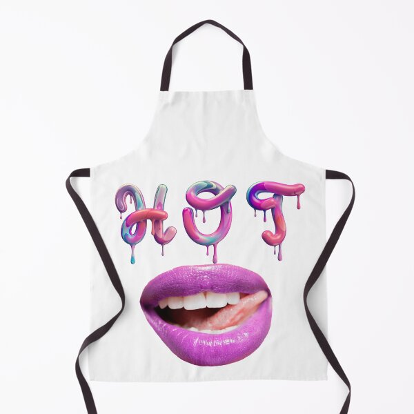 Item preview, Hot lips, purple, pink, lips, dripping words designed and sold by Dnnlvll.