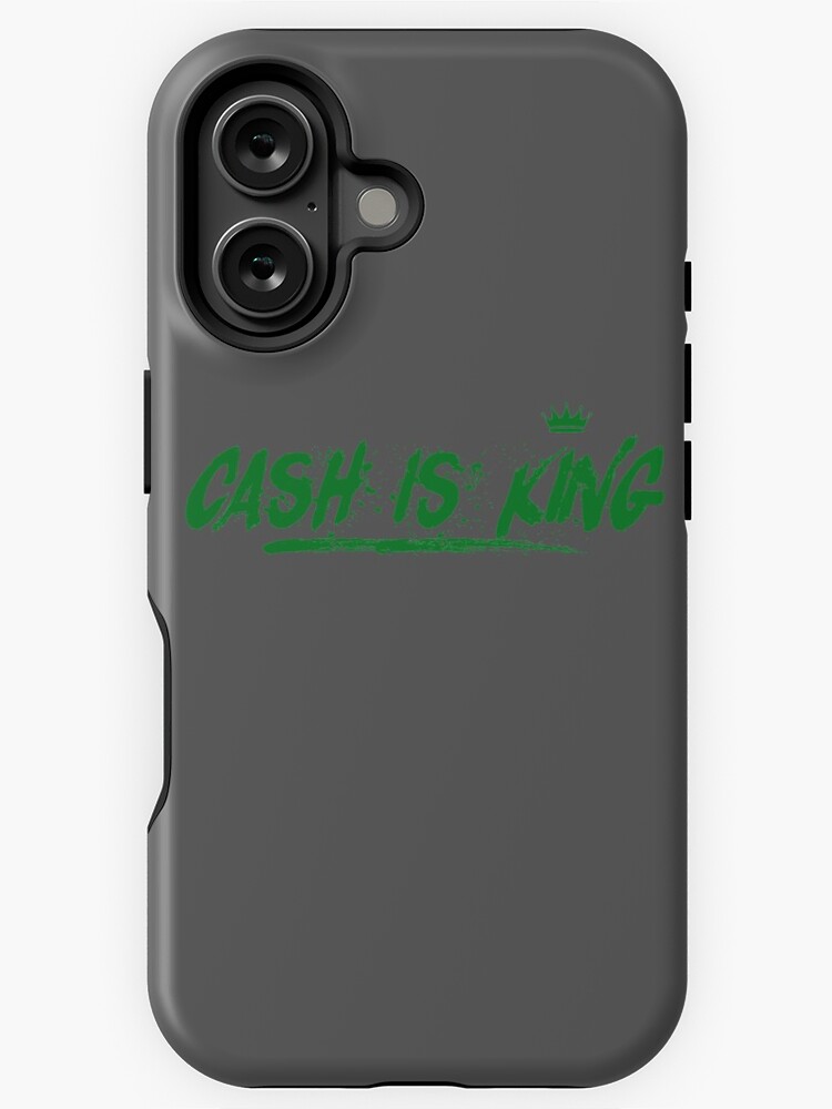 Thumbnail 1 of 4, iPhone Case, CASH IS KING designed and sold by iamtruwealth.