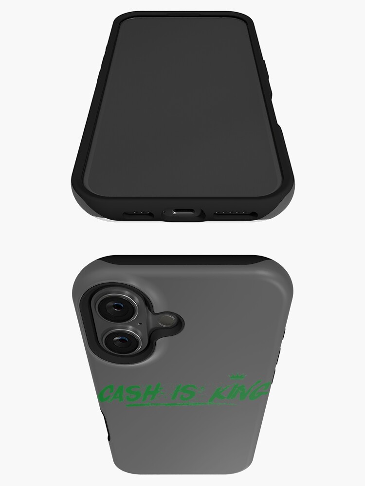Thumbnail 3 of 4, iPhone Case, CASH IS KING designed and sold by iamtruwealth.