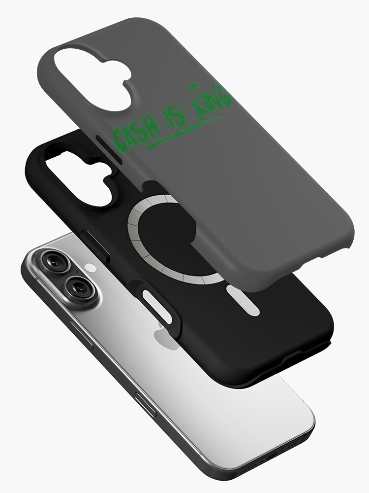 Thumbnail 2 of 4, iPhone Case, CASH IS KING designed and sold by iamtruwealth.