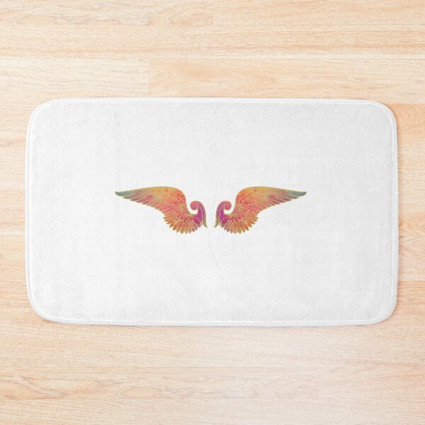 Item preview, Fuchsia, Green, and Orange Gold Lined Wings designed and sold by Lori P.