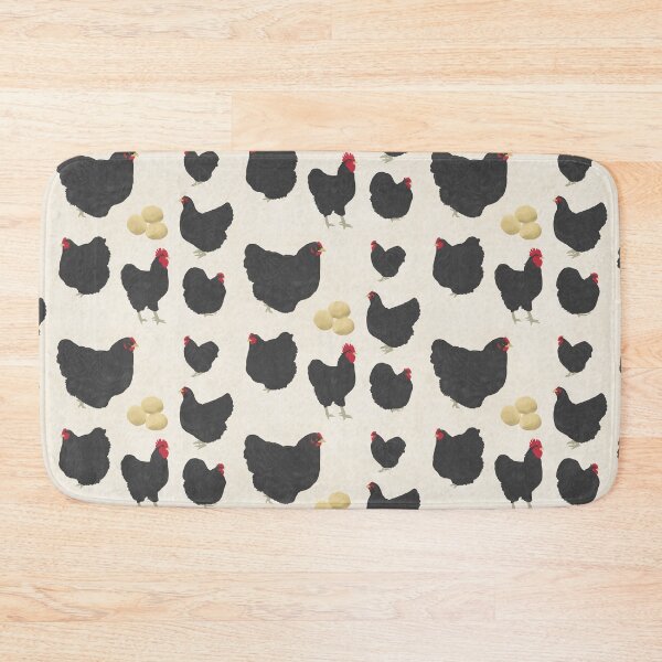 Item preview, Black Orpington Chicken White designed and sold by Ashley Gagnon.