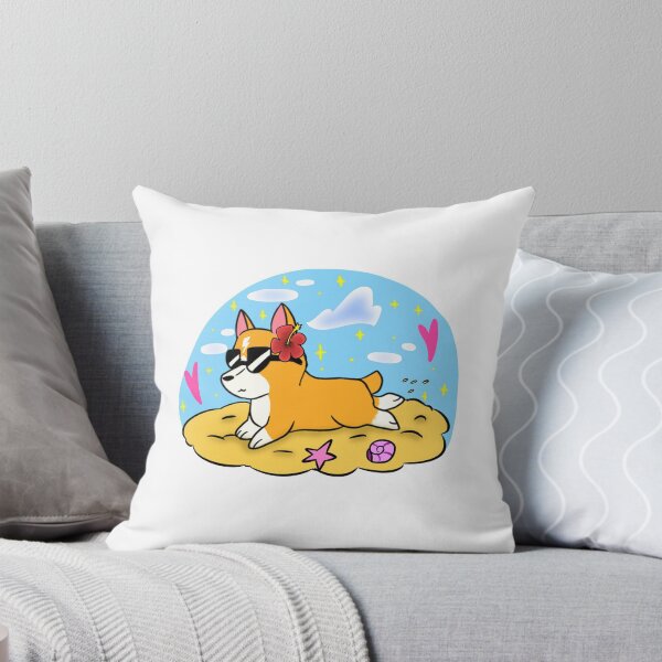 Item preview, Beach corgi designed and sold by Starmiaofairy.