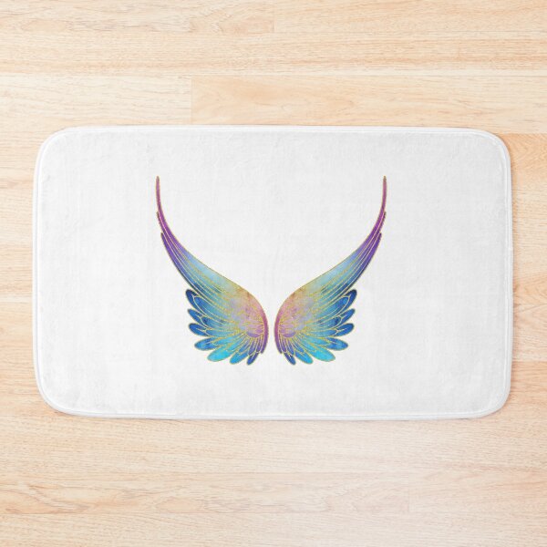 Item preview, Teal, Purple, and Blue Gold Lined Wings designed and sold by Lori P.