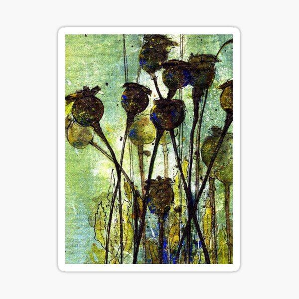 Item preview, Poppy Seed Heads designed and sold by Val Spayne.