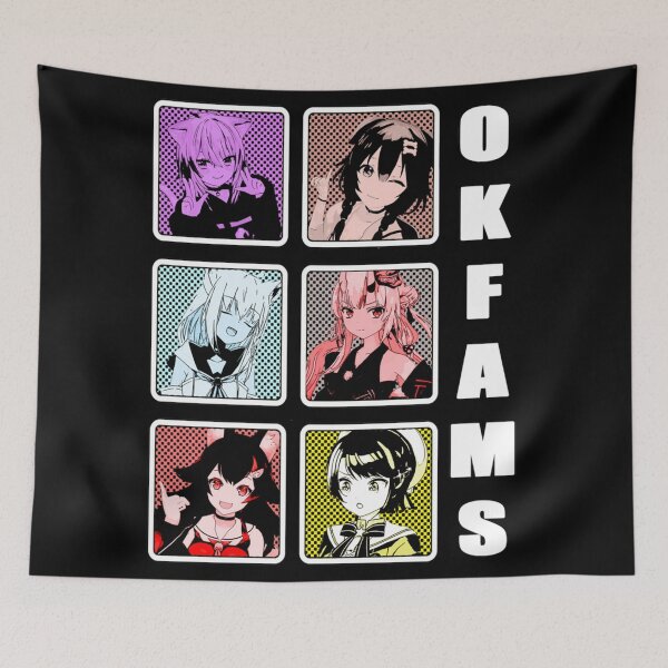 Item preview, Hololive OKFAMS designed and sold by BridgetCalanth.