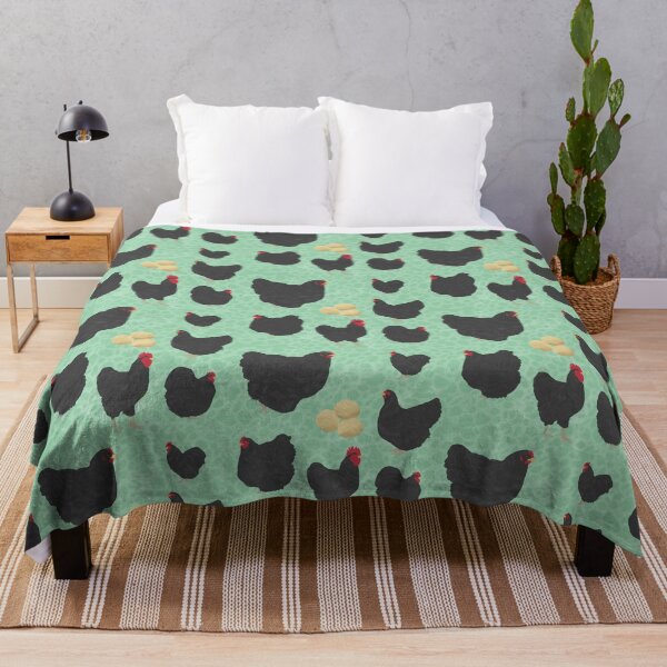Item preview, Black Orpington Chickens Mint designed and sold by Ashley Gagnon.