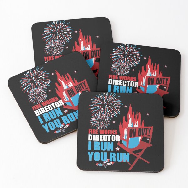 Item preview, Fireworks Director on Duty say I RUN YOU RUN Memes designed and sold by ARTsPlural.