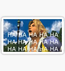 Tidus Likes To Laugh Sticker
