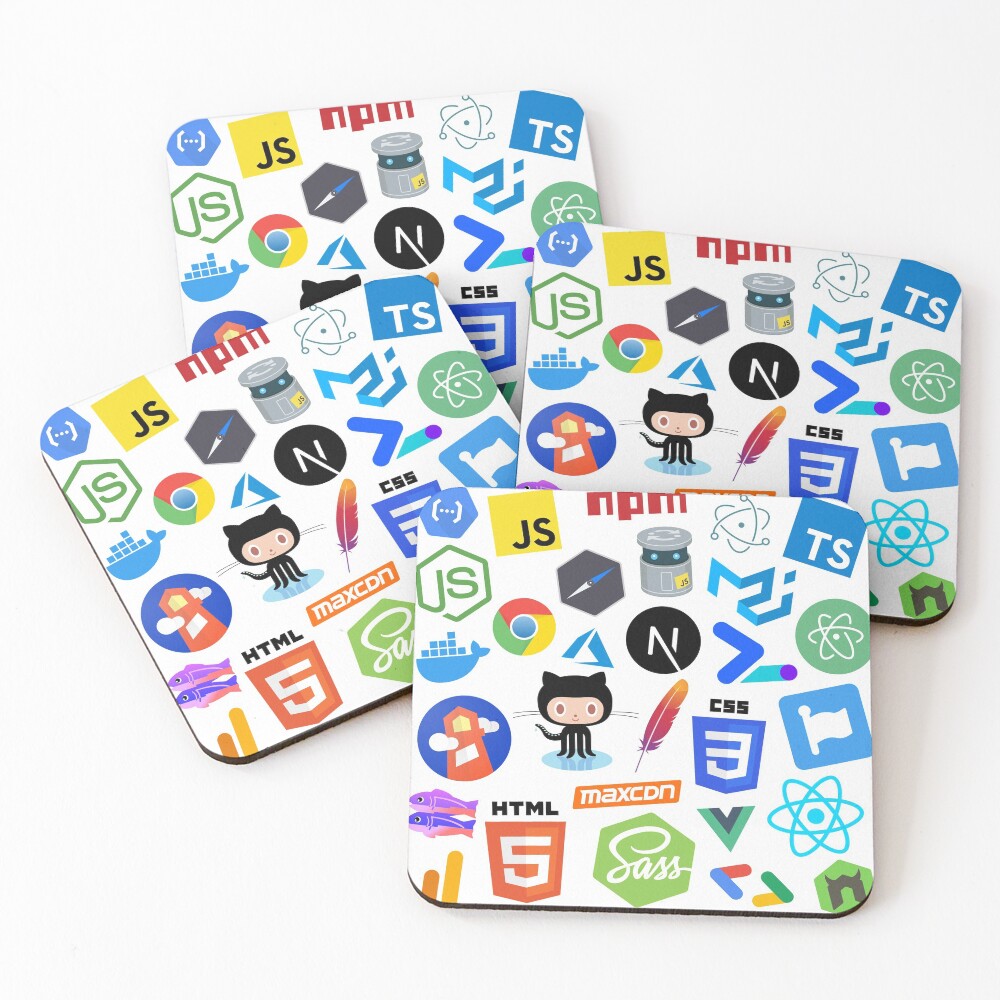 Item preview, Coasters (Set of 4) designed and sold by ricerocca.
