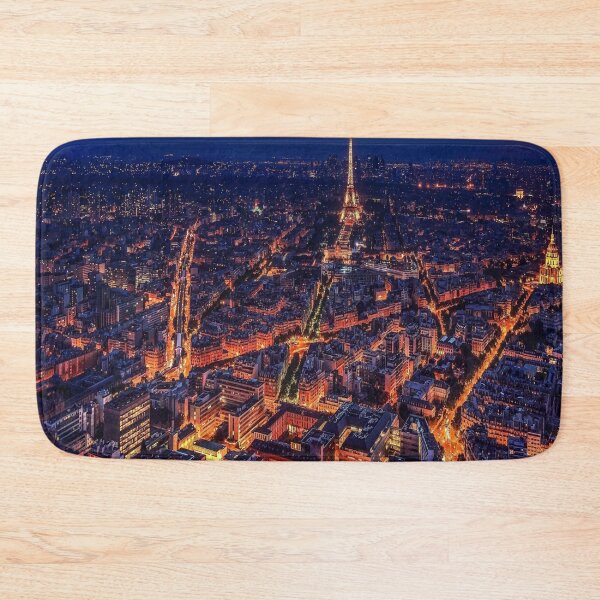 Item preview, paris france eiffel tower night city designed and sold by nature scenerys.