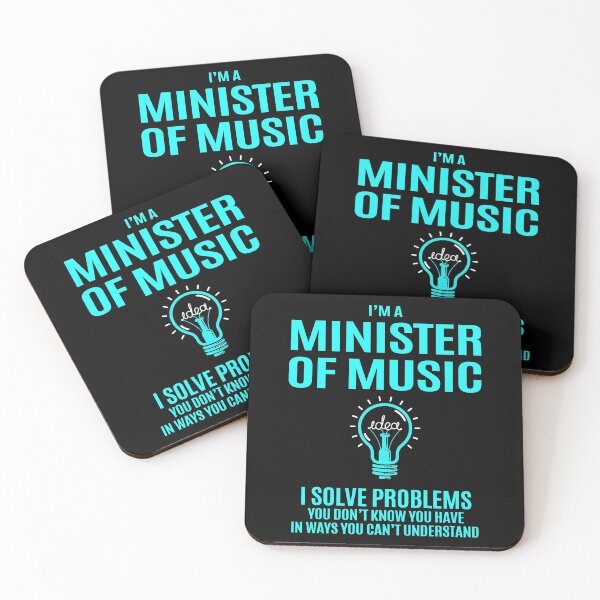 Artikelvorschau, Minister für Musik T-Shirt - Ich löse Probleme Geschenkartikel Tee entworfen und verkauft von ueenanerne.