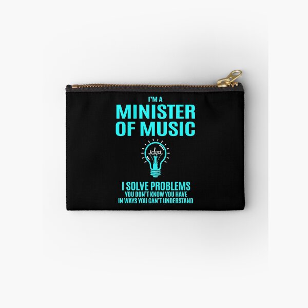Artikelvorschau, Minister für Musik T-Shirt - Ich löse Probleme Geschenkartikel Tee entworfen und verkauft von ueenanerne.