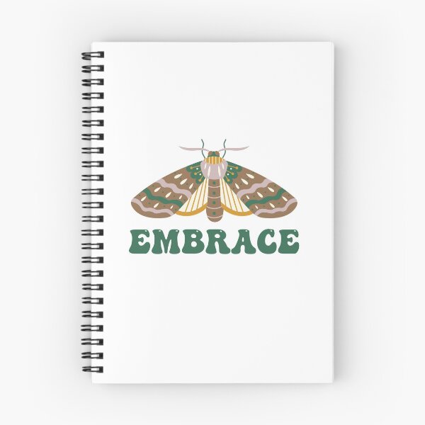 Item preview, Hippie Embrace Retro Earth Tone Moth designed and sold by Natasha Rolfe.