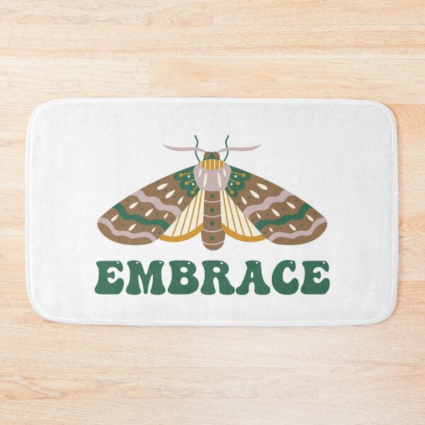 Item preview, Hippie Embrace Retro Earth Tone Moth designed and sold by Natasha Rolfe.