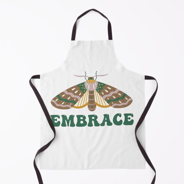 Item preview, Hippie Embrace Retro Earth Tone Moth designed and sold by Natasha Rolfe.