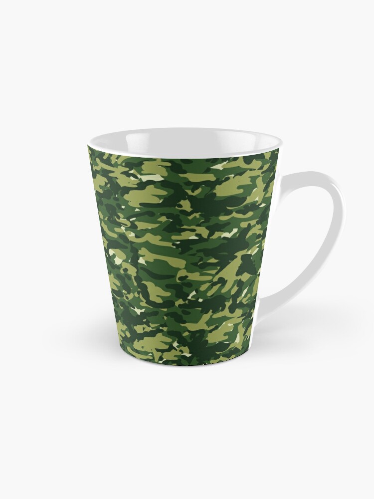 Outdoor Camo Coffee Mug - Military-Inspired Ceramic Cup for Hunting,  Tactical Gear Lovers, and Army Enthusiasts