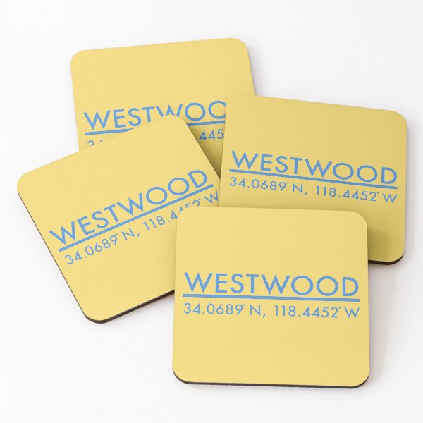 Item preview, Blue Westwood Coordinates on Gold designed and sold by Rocket-To-Pluto.