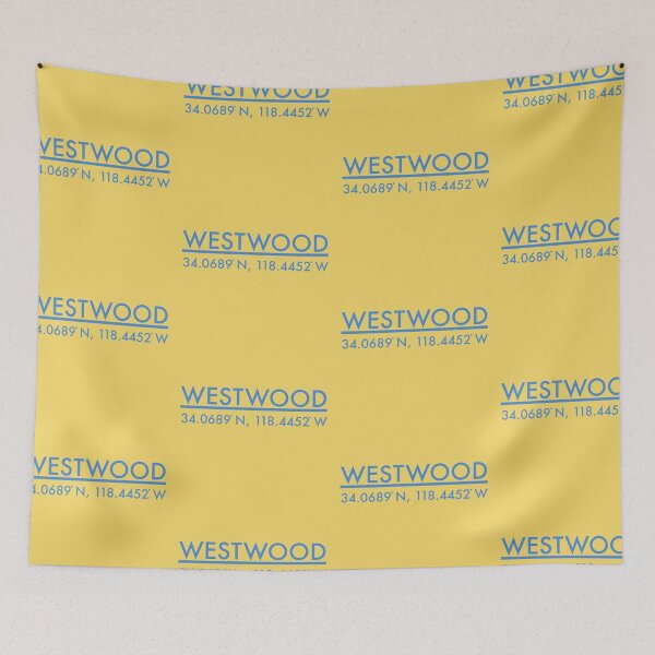 Item preview, Blue Westwood Coordinates on Gold designed and sold by Rocket-To-Pluto.