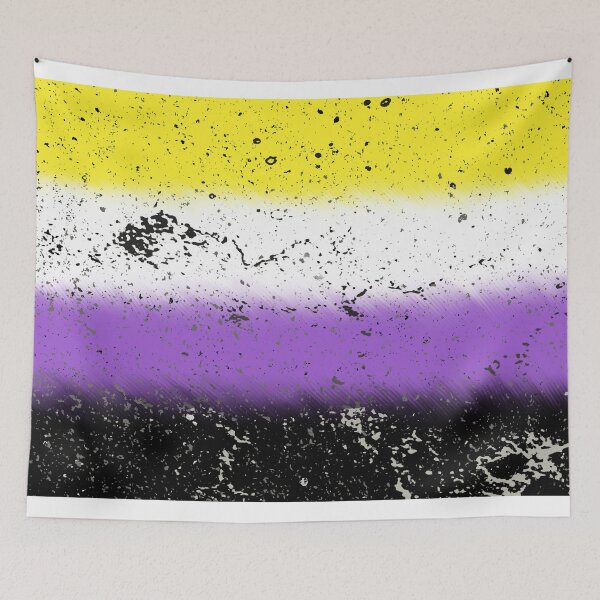 Item preview, Nonbinary Pride Flag designed and sold by Curry.