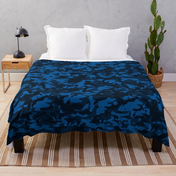 Item preview, Blue Camouflage, camo army, military, streetwear, camping, super classic always in style, tough but sexy designed and sold by SueKnox.