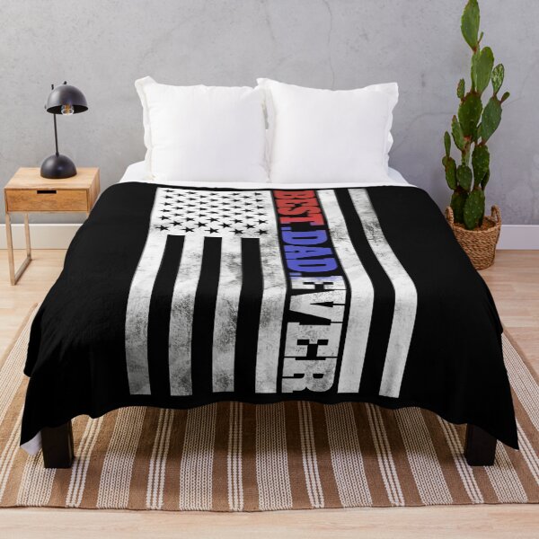 Item preview, Best Dad Ever with us american flag designed and sold by Mixture-DESIGN.