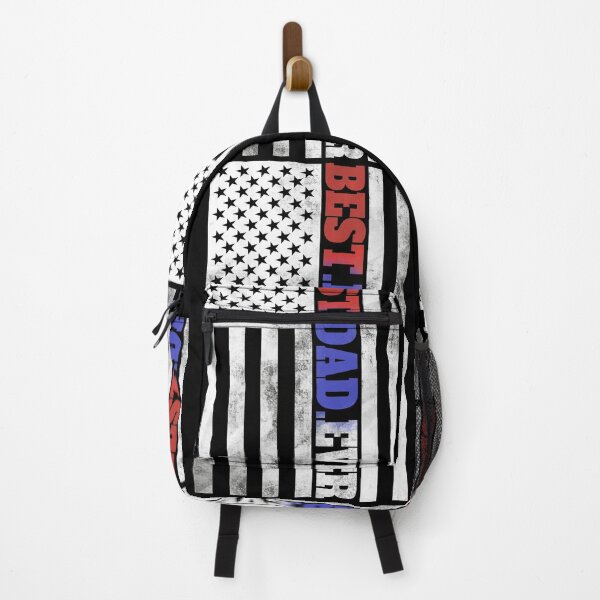 Item preview, Best Dad Ever with us american flag designed and sold by Mixture-DESIGN.