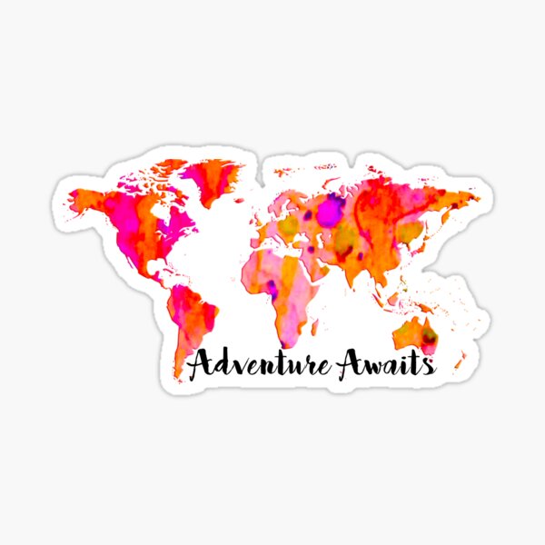 Adventure Awaits Sticker
