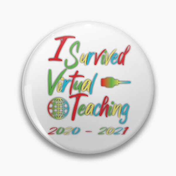 Item preview, I Survived Virtual Teaching (Ver 1) designed and sold by AbsurdlyEpic.