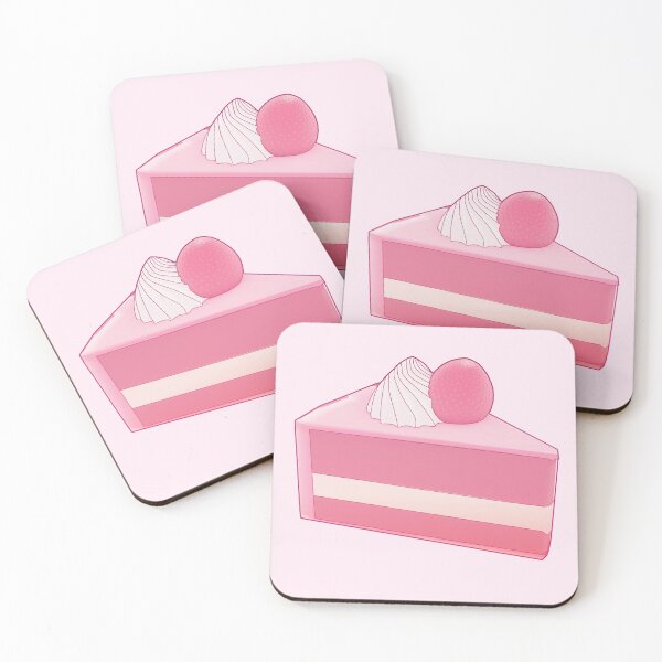 Item preview, Strawberry Cake slice designed and sold by VelvepeachShop.