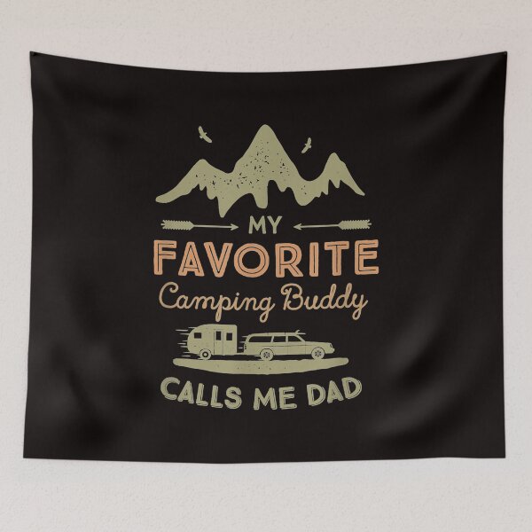 Item preview, Mens My Favorite Camping Buddy Call Me Dad Summer designed and sold by travellb.