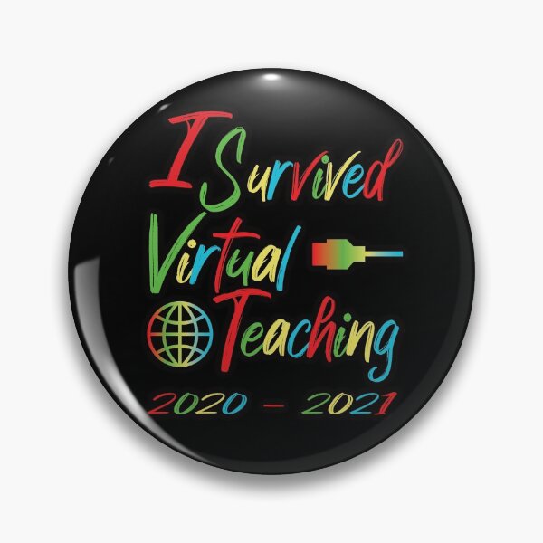 Item preview, I Survived Virtual Teaching (Ver 2) designed and sold by AbsurdlyEpic.