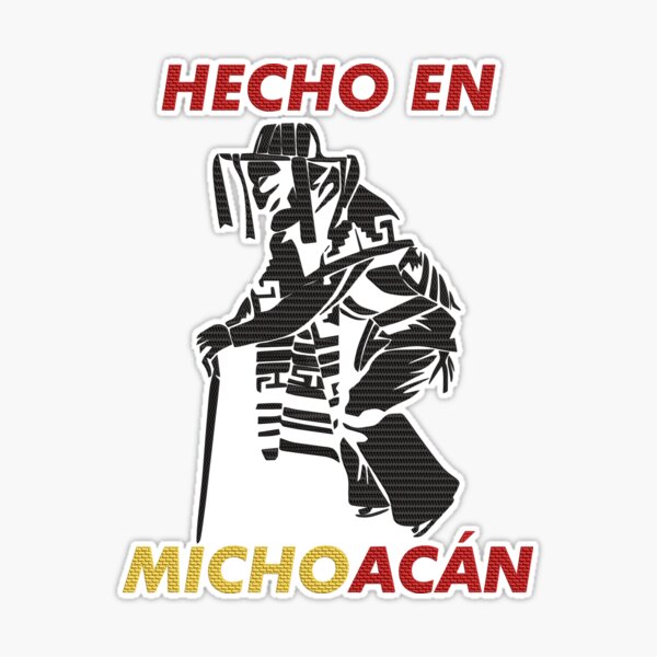 QUE VIVA MI TIERRA MICHOACAN DESIGN Sticker for Sale by Ulises3