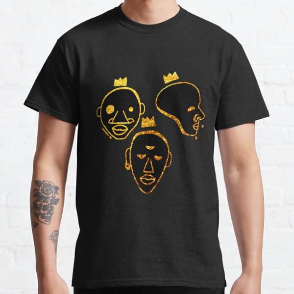 Black and Gold Wise Ones Classic T-Shirt